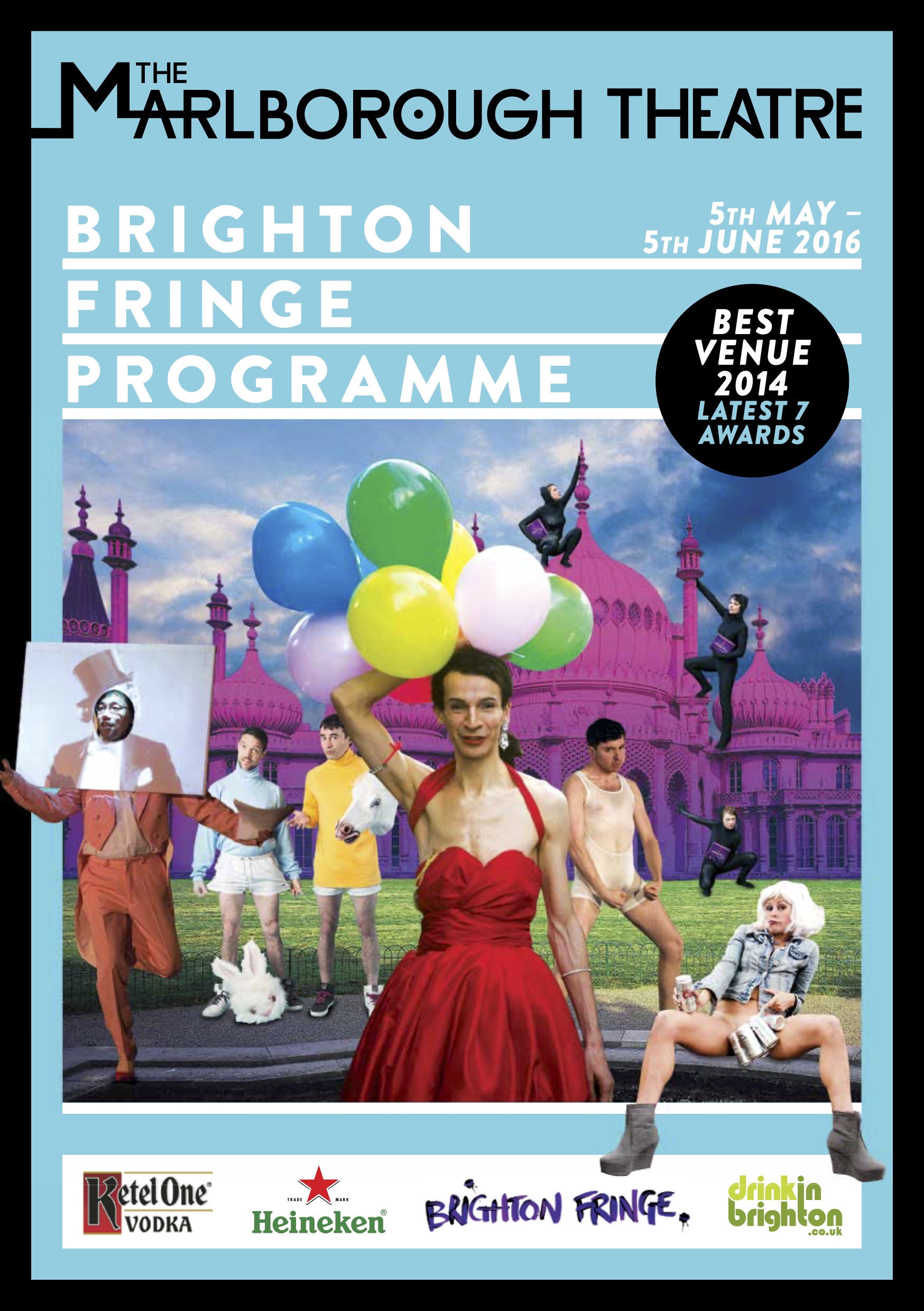Marlborough Theatre Brighton Fringe 2016 Brochure